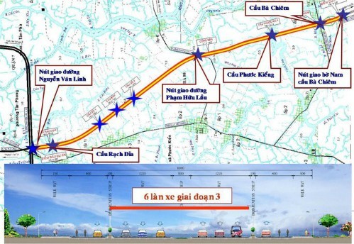 TP.HCM làm đường 8.500 tỷ ở khu Nam, đại gia địa ốc muốn đổi lấy 1.300ha đất tại Hiệp Phước