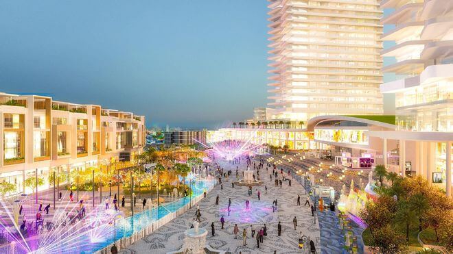 Phối cảnh Mũi Né Summerland, một trong những dự án đón đầu chủ trương phát triển "nền kinh tế đêm"