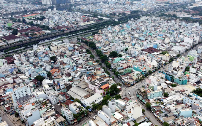 Nút giao Bình Tiên - Phạm Văn Chí, quận 6 - điểm đầu dự án cầu đường Bình Tiên. Ảnh: Gia Minh