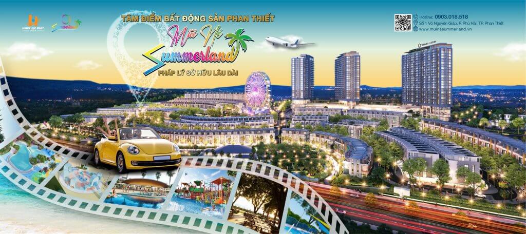 Mũi Né Summerlan - tâm điểm bất động sản phan thiết, sở hữu lâu dài